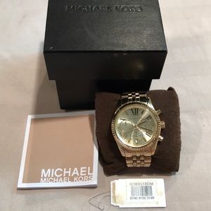 Michael Kors Lexington Gold Watch MK5556